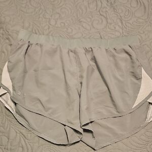 Under Armour Light Gray HeatGear Shorts